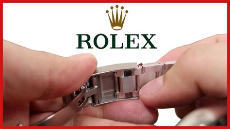 how to adjust a rolex watch band clasp|Rolex oyster perpetual datejust band.